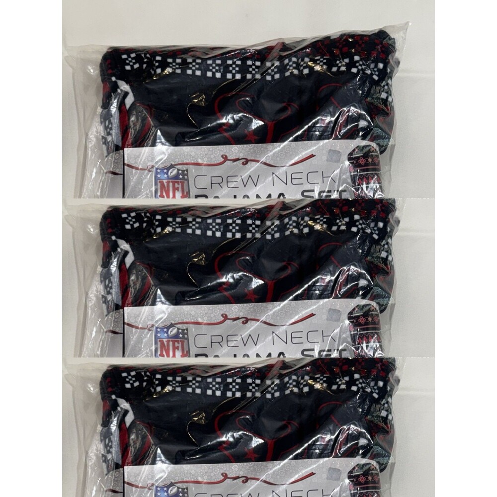 NFL Atlanta Falcons Crew Neck Pajama Set Mens XXL FOCO Holiday NEW